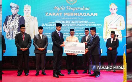 MUIP TERIMA ZAKAT PERNIAGAAN BERJUMLAH RM8.4 JUTA