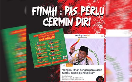 FITNAH ; PAS PERLU CERMIN DIRI
