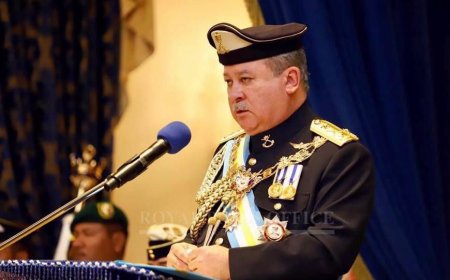 SULTAN JOHOR DIPILIH YANG DI PERTUAN AGONG KE 17