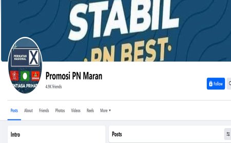 FB PROMOSI PN MARAN ; JIKA TAK MAMPU JADI GARAM JANGAN JADI LANGAU