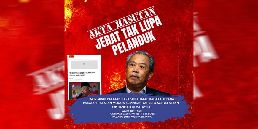 AKTA HASUTAN : JERAT TAK LUPA PELANDUK