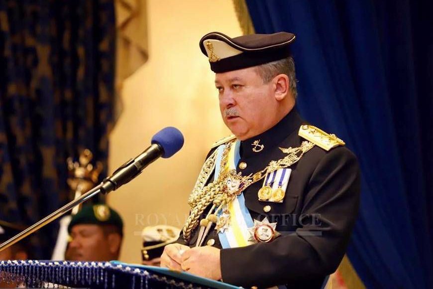 SULTAN JOHOR DIPILIH YANG DI PERTUAN AGONG KE 17
