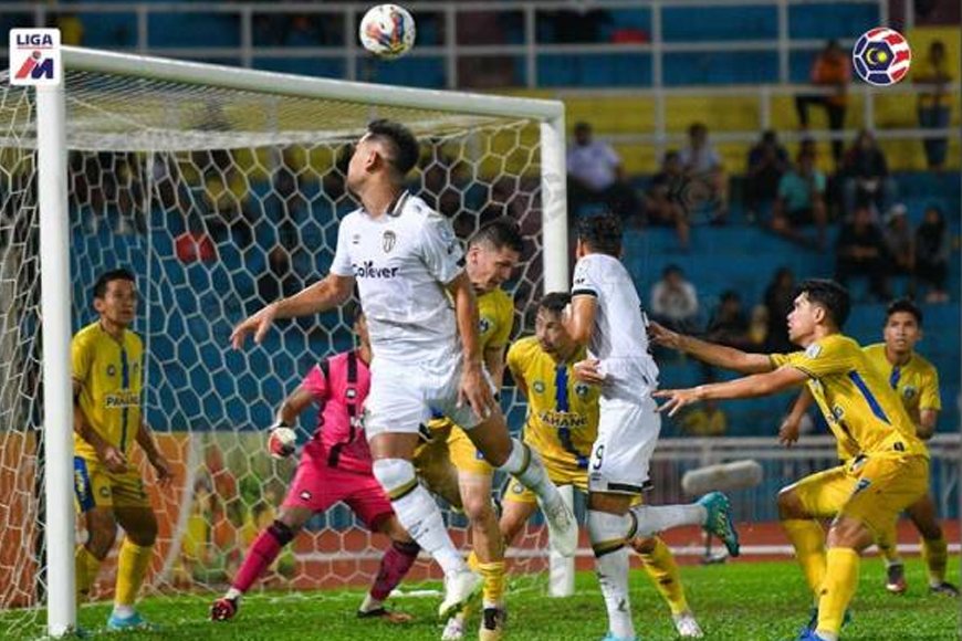 GOL PENYAMAAN AGUERO NAFI TERENGGANU RAIH TIGA MATA DI KUANTAN