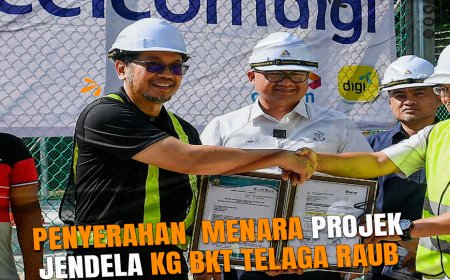 LEBIH BANYAK MENARA TELEKOMUNIKASI DI BINA UNTUK KEMUDAHAN RAKYAT DI PAHANG