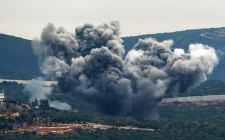 TENTERA ISRAEL LANCAR SERANGAN TINDAK BALAS KE ATAS HEZBOLLAH