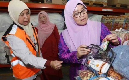 156 PANGKALAN HADAPAN TERIMA HAMPIR 20 TAN MAKANAN KERING