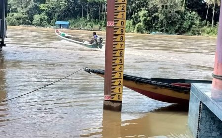 Tiga sungai lepasi paras amaran, tiga sungai lagi tahap waspada di Pahang
