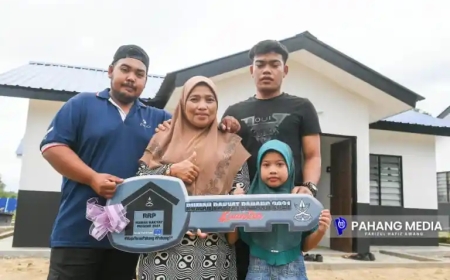 Tidak sangka akan terima rumah percuma