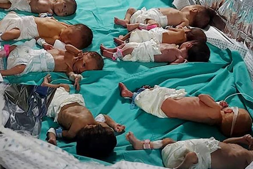 KEKEJAMAN ZIONIS: BAYI PRAMATANG DALAM RISIKO BESAR DI AL-SHIFA