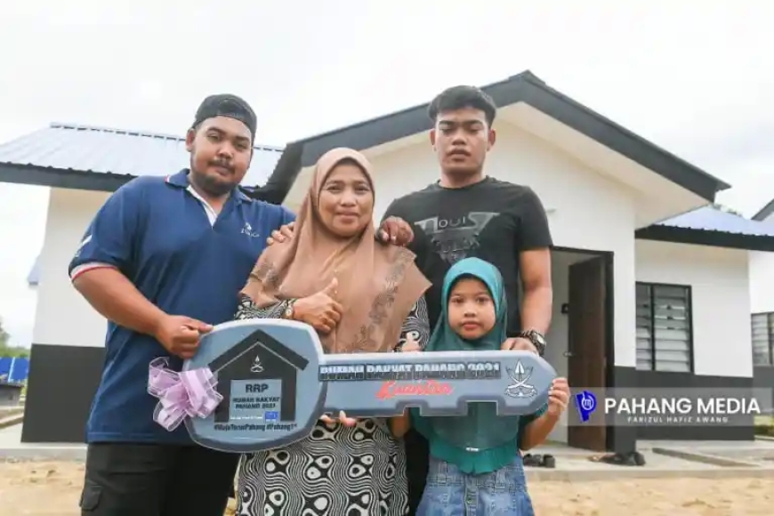 Tidak sangka akan terima rumah percuma