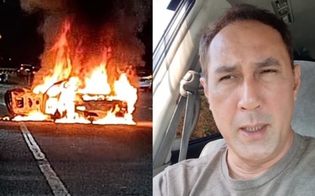 Roy Azman, keluarga terselamat kereta rentung