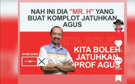 'Bukan saya Mr H' - Syam Ghaz