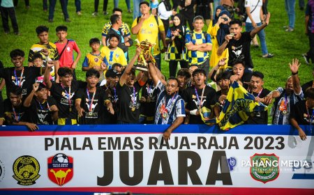 Pahang juara Piala Emas Raja-raja