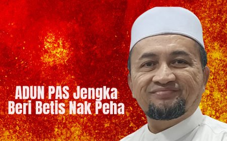 ADUN PAS Jengka beri betis nak peha