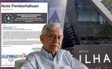 Menara Ilham kepunyaan Daim Zainudin disita SPRM