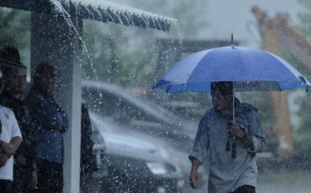 Amaran hujan lebat sehingga 27 Disember