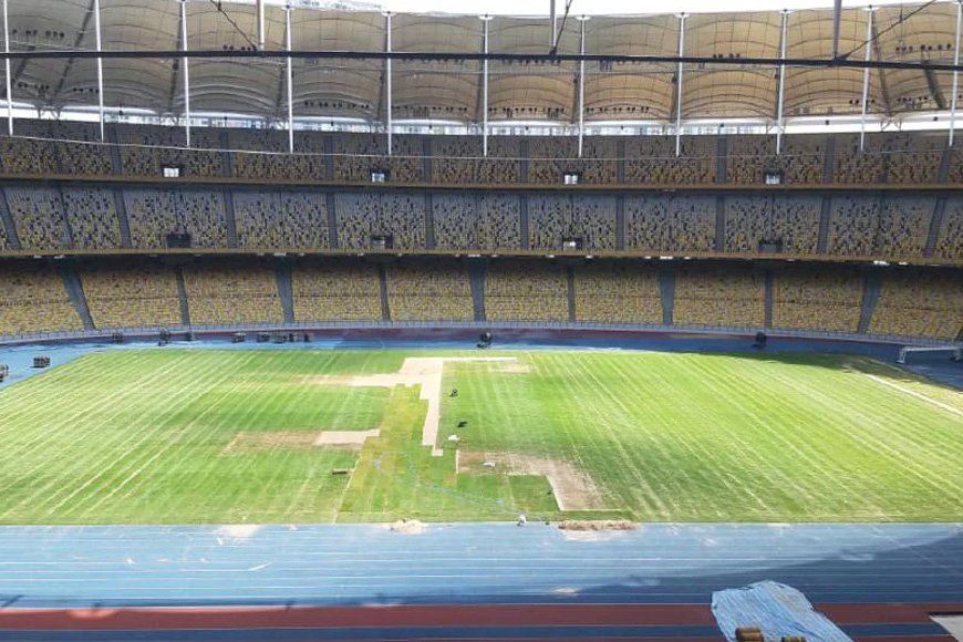 'Hadap' sahaja padang rosak