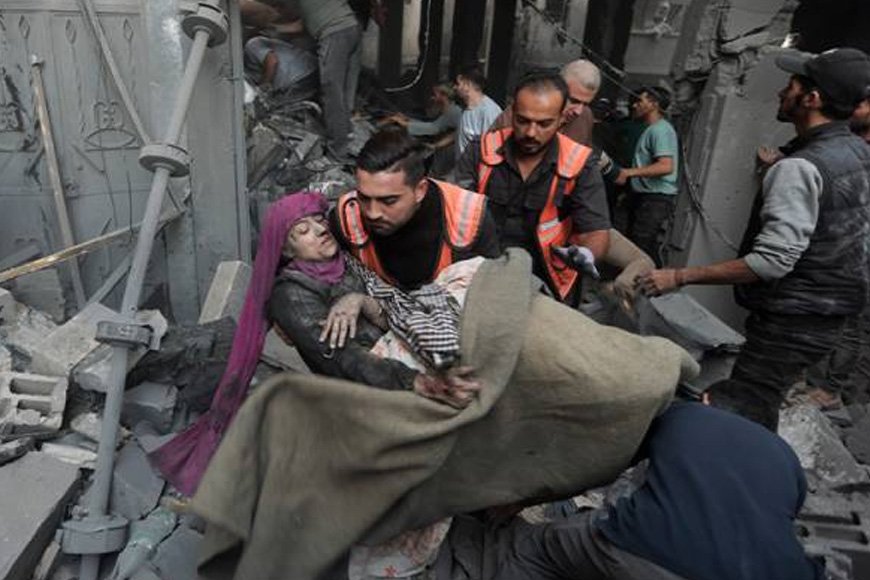 Nyawa jadi taruhan, pasukan penyelamat Palestin gigih bantu penduduk