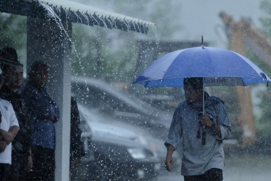 Amaran hujan lebat sehingga 27 Disember