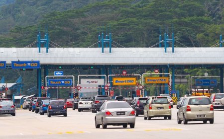 Tol percuma 8, 9 Februari sempena Tahun Baharu Cina