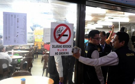 Makin ramai 'buat-buat' lupa larangan merokok