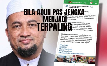Bila ADUN PAS Jengka menjadi terpaling