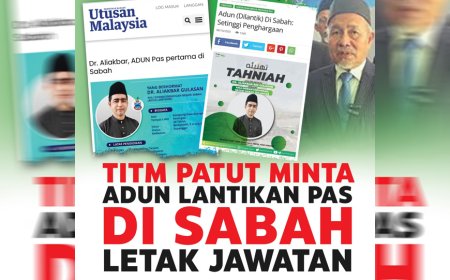 TITM patut minta ADUN Lantikan PAS di Sabah letak jawatan