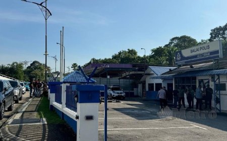 Balai polis diserang: 2 anggota, suspek maut