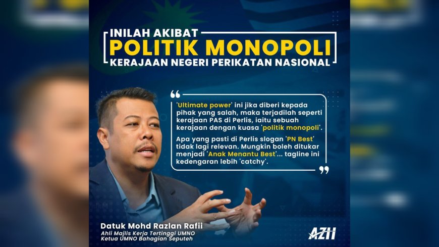 Isu rasuah MB Perlis: Jadikan pengajaran untuk rakyat beri ‘Ultimate ...