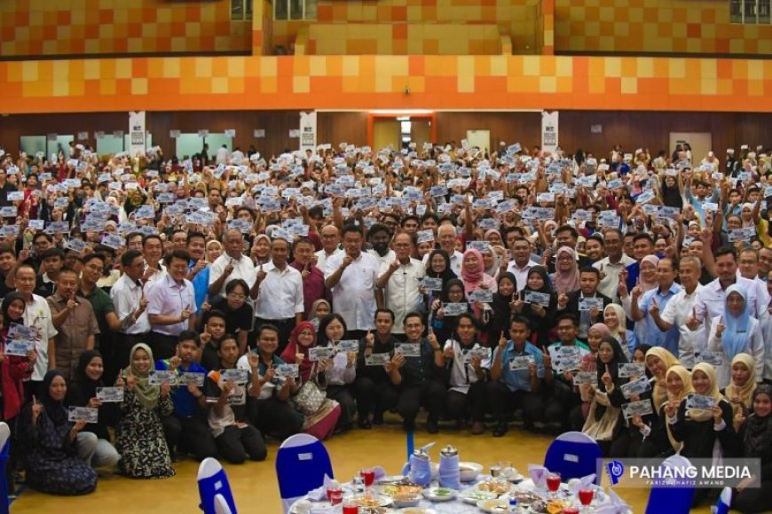 19,525 orang mahasiswa  terima Bantuan Prihatin Pahang