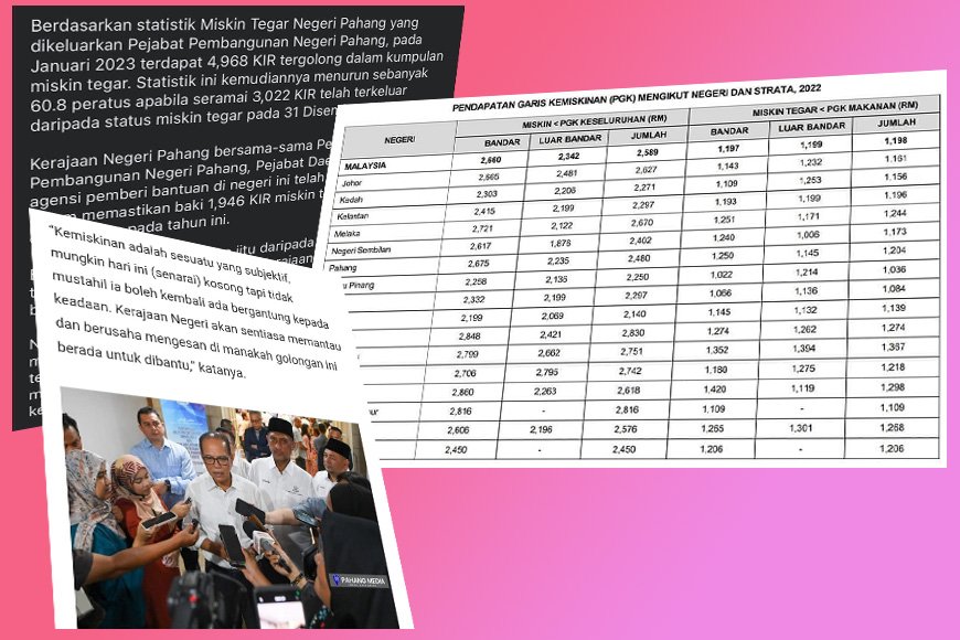 Pahang berjaya noktahkan kemiskinan tegar
