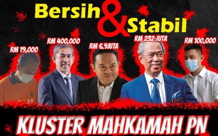 Anak Ketua Pembangkang dituduh terima rasuah. PN masih BERSIH dan Stabil?