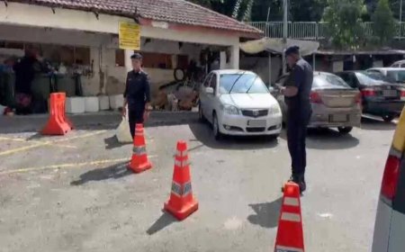 Ibu Zayn Rayyan dibawa ke lokasi kejadian