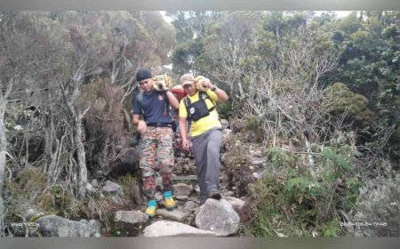 Akibat sejuk melampau pendaki diusung sejauh 8.5km