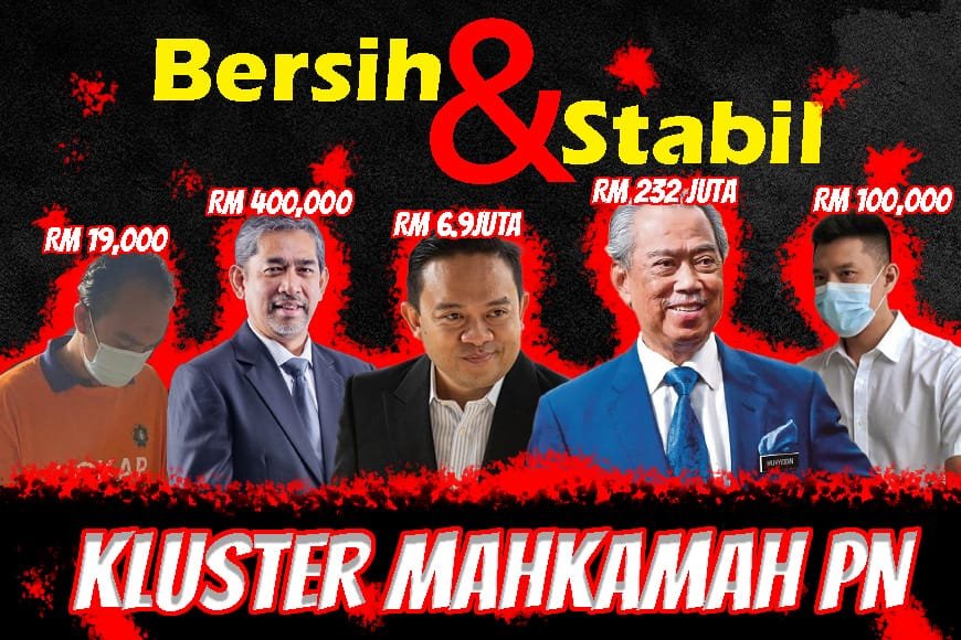 Anak Ketua Pembangkang dituduh terima rasuah. PN masih BERSIH dan Stabil?