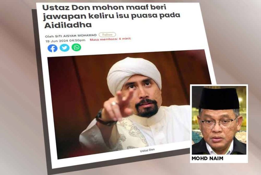 hati-hati ketika beri pandangan
