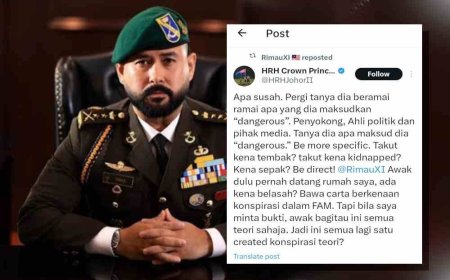 'Pergi tanya Pan-gon apa dia maksudkan dengan bahaya' - Tunku Ismail