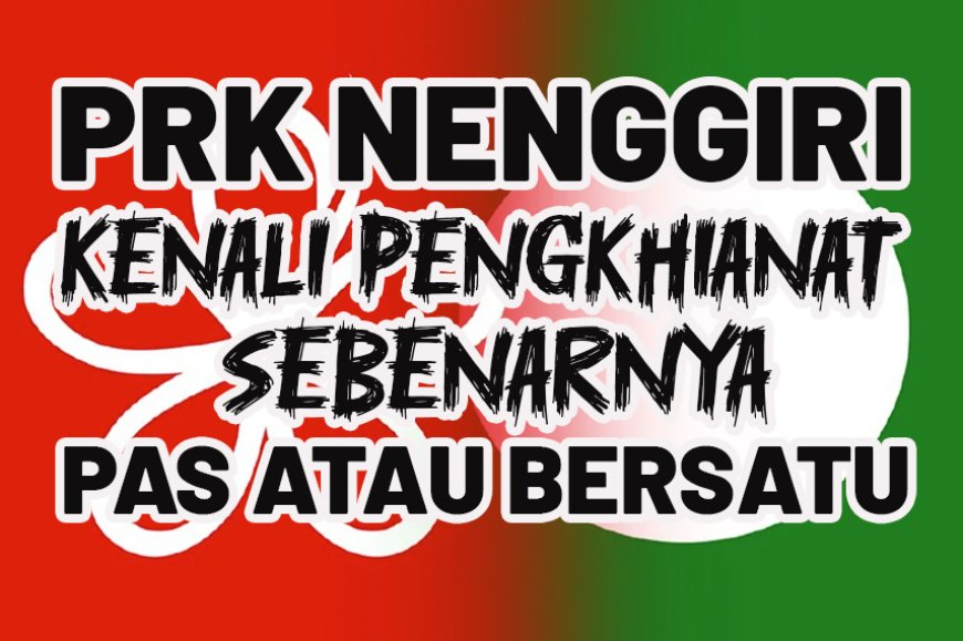 PRK NENGGIRI : Siapa pengkhianat sebenar PAS atau BERSATU?