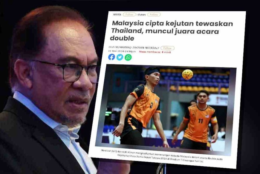 Pemain, jurulatih sepak takraw kebangsaan dapat imbuhan RM10,000