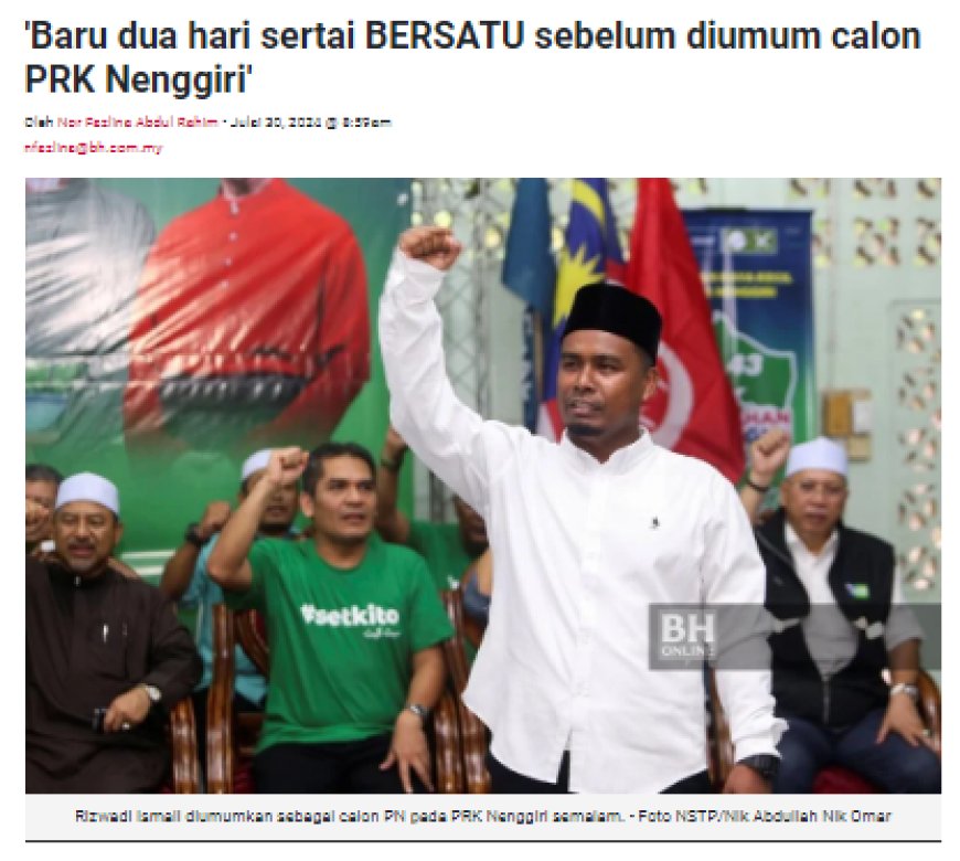 ‘PPBM Ikut Kehendak Pas, Bukan Citarasa Pengundi’