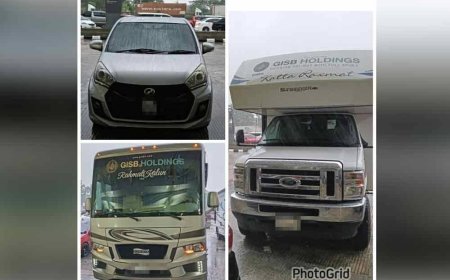 Lima ahli GISBH ditahan di Bukit Kayu Hitam dipercayai mahu ke Thailand