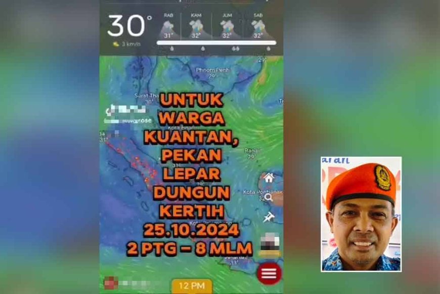 'Jangan terlebih pandai interpretasi analisis ramalan cuaca'