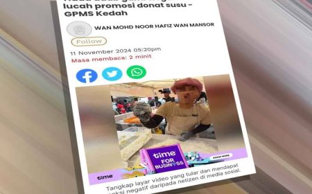 Pengusaha donat susu mohon maaf