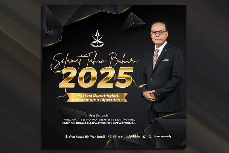 'Marilah terus berusaha, berdoa agar 2025 bawa lebih banyak kejayaan'