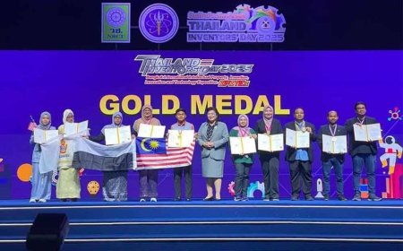 SMA Al-Maarif, SMK Abdul Rahman Talib raih pingat emas di Ipitex, Bangkok