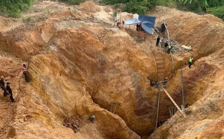 Aktiviti lombong emas haram tumpas