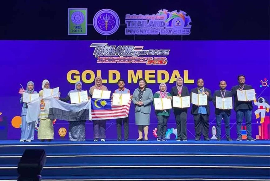 SMA Al-Maarif, SMK Abdul Rahman Talib raih pingat emas di Ipitex, Bangkok