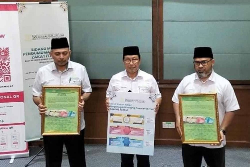 Kadar zakat fitrah di Pahang RM7, RM14 dan RM21