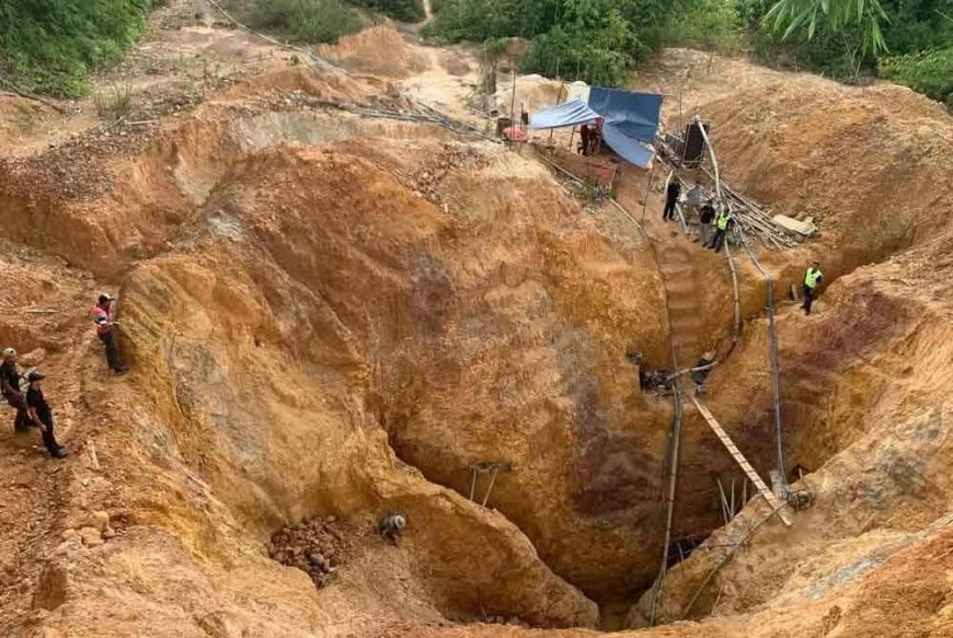 Aktiviti lombong emas haram tumpas