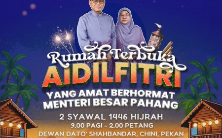 Jemputan Rumah Terbuka Aidilfitri 2025 ( Chini)